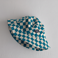Thumbnail for Bucket Hat – Söpö ja suojaava – lasten ruudullinen hattu