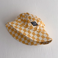 Thumbnail for Bucket Hat – Söpö ja suojaava – lasten ruudullinen hattu
