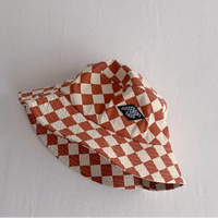 Thumbnail for Bucket Hat – Söpö ja suojaava – lasten ruudullinen hattu
