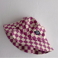 Thumbnail for Bucket Hat – Söpö ja suojaava – lasten ruudullinen hattu