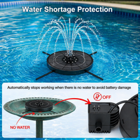 Thumbnail for Solar LED Fountain Toy – Leikkisä ja interaktiivinen – Vesilelusuihkulähde