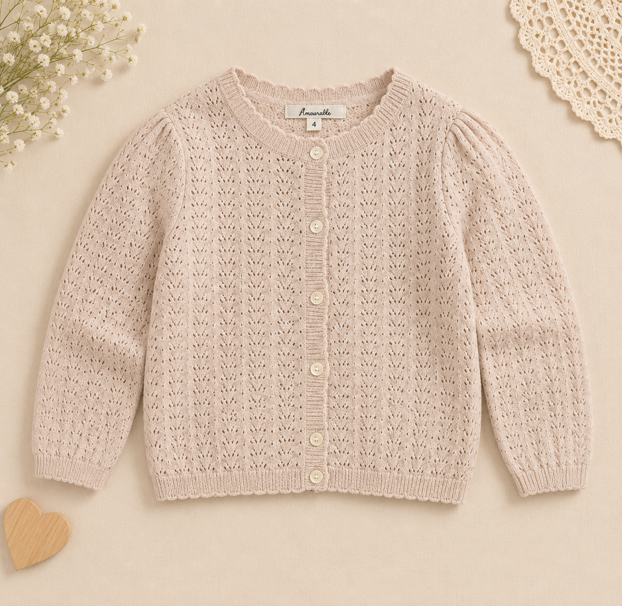 Girls Summer Fashion Top – Kevyt ja mukava – Vintage-tyylinen tyttöjen toppi