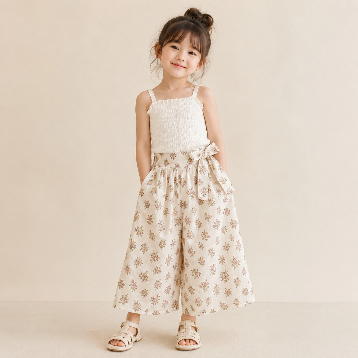Chic Skirt & Wide Leg Pants – Elegant & Comfort – Lasten vaatteet