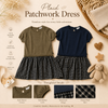 Plaid Patchwork Dress – Trendikäs ja ilmava – Ruudullinen mekko