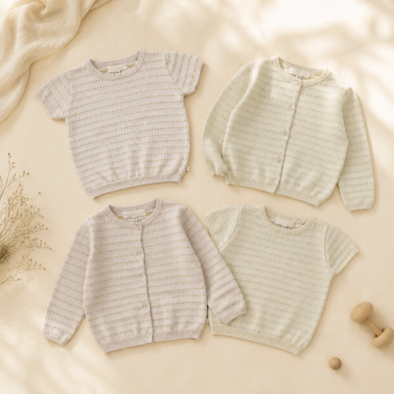 Knit Top & Cardigan – Pehmeä ja mukava – neulepaita ja neuletakki