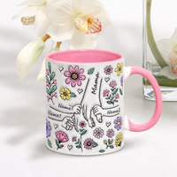 Thumbnail for Personalized Kids Name Mug – Ainutlaatuinen äitienpäivälahja – Henkilökohtainen muki