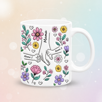 Thumbnail for Personalized Kids Name Mug – Ainutlaatuinen äitienpäivälahja – Henkilökohtainen muki