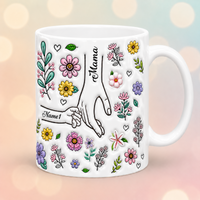 Thumbnail for Personalized Kids Name Mug – Ainutlaatuinen äitienpäivälahja – Henkilökohtainen muki