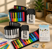 Thumbnail for Roll-up Piano Keyboard – Luova ja opettavainen – taitettava piano