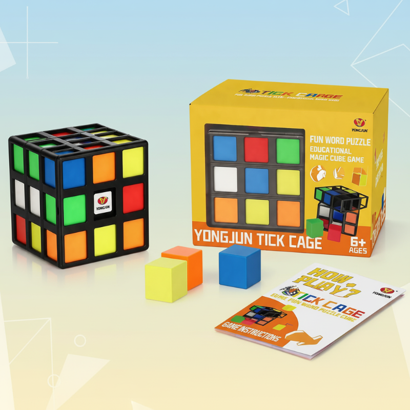 Magic Cube 3x3 – Opetuksellinen ja haastava – Palapeli-kuutio