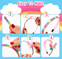 Thumbnail for DIY Headband Making Kit – Luova ja leikkisä – hiuspanta-asustepaketti