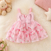 Thumbnail for Girls Butterfly Dress – Söpö ja ilmava – Lasten mekko