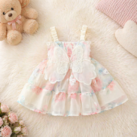 Thumbnail for Girls Butterfly Dress – Söpö ja ilmava – Lasten mekko