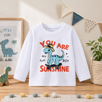 Thumbnail for Kids Dinosaur Sweatshirt – Mukavuus ja tyyli – Dino-lasten villapaita