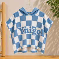 Thumbnail for Personalized Hooded Towel – Pehmeä ja ainutlaatuinen – yksilöllinen lasten kylpytakki