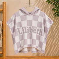 Thumbnail for Personalized Hooded Towel – Pehmeä ja ainutlaatuinen – yksilöllinen lasten kylpytakki