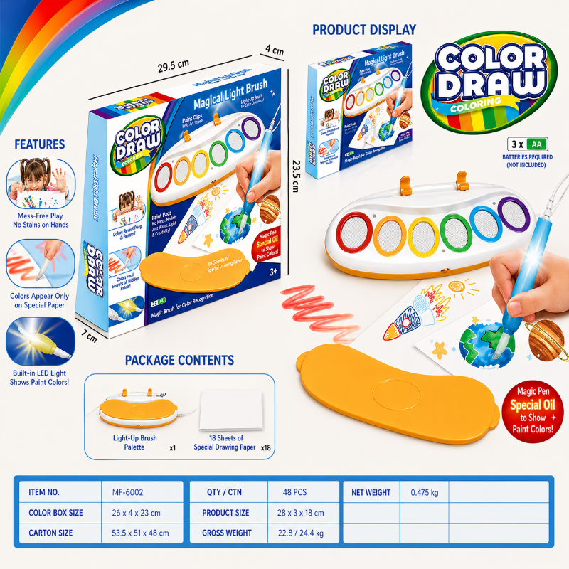 Color Draw – Luova & siisti – Piirustussetti