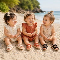 Thumbnail for Baby Girls Sandals – Pehmeät ja mukavat – Kesäsandaalit