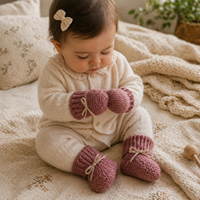 Thumbnail for Booties & Mittens – Pehmeä ja lämmin – käsine- ja kenkäsetti