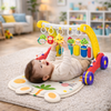 Step & Play – Interaktiivinen ja turvallinen – 3-in-1-kävelytuoli ja vauvan kuntosali