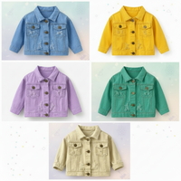 Thumbnail for Candy Color -farkkutakki – Kevyt farkkutakki lapsille