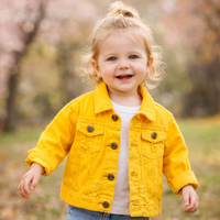 Thumbnail for Candy Color -farkkutakki – Kevyt farkkutakki lapsille