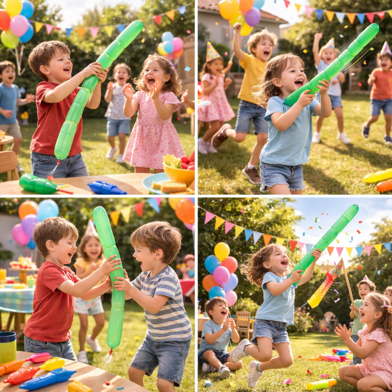 FlyFest – Aktiivinen ja viihtyisä – Värilliset juhlapallot (100 kpl)