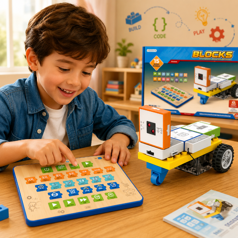 STEM Programming Blocks – Ohjelmoinnin oppiminen – Rakennuspalikkasarja