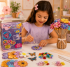 DIY Flower Poke Art – Luova ja opettavainen – Kukkien askartelusetti
