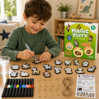 Thumbnail for Magic Puff Paint – Luova & vuorovaikutteinen – askartelusetti, jossa on maaginen vaahtomainen rakenne
