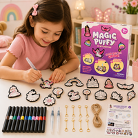 Thumbnail for Magic Puff Paint – Luova & vuorovaikutteinen – askartelusetti, jossa on maaginen vaahtomainen rakenne