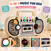 Wooden Busy Board – Motoriset taidot ja vuorovaikutus – Musiikkitaulun aktiviteetit