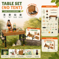Thumbnail for Kids Camping Adventure – Seikkailullinen ja interaktiivinen – Retkeilysetti