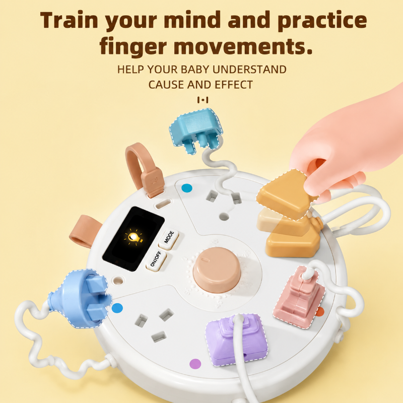 Light Up Busy Board – Motoriset taidot ja kehitys – Aktiviteettitaulu