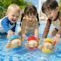 Thumbnail for Clockwork Monkey Toy – Leikkimistä ja vesihupia – Käärittävä uimalelu