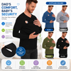 Kangaroo Pocket Shirt – Mukava ja kätevä – Miesten T-paita-vauvankantokoppa