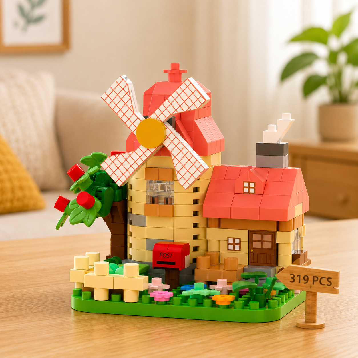 DIY Windmill Building Blocks – Luova ja haastava – Rakennuspalikkasarja