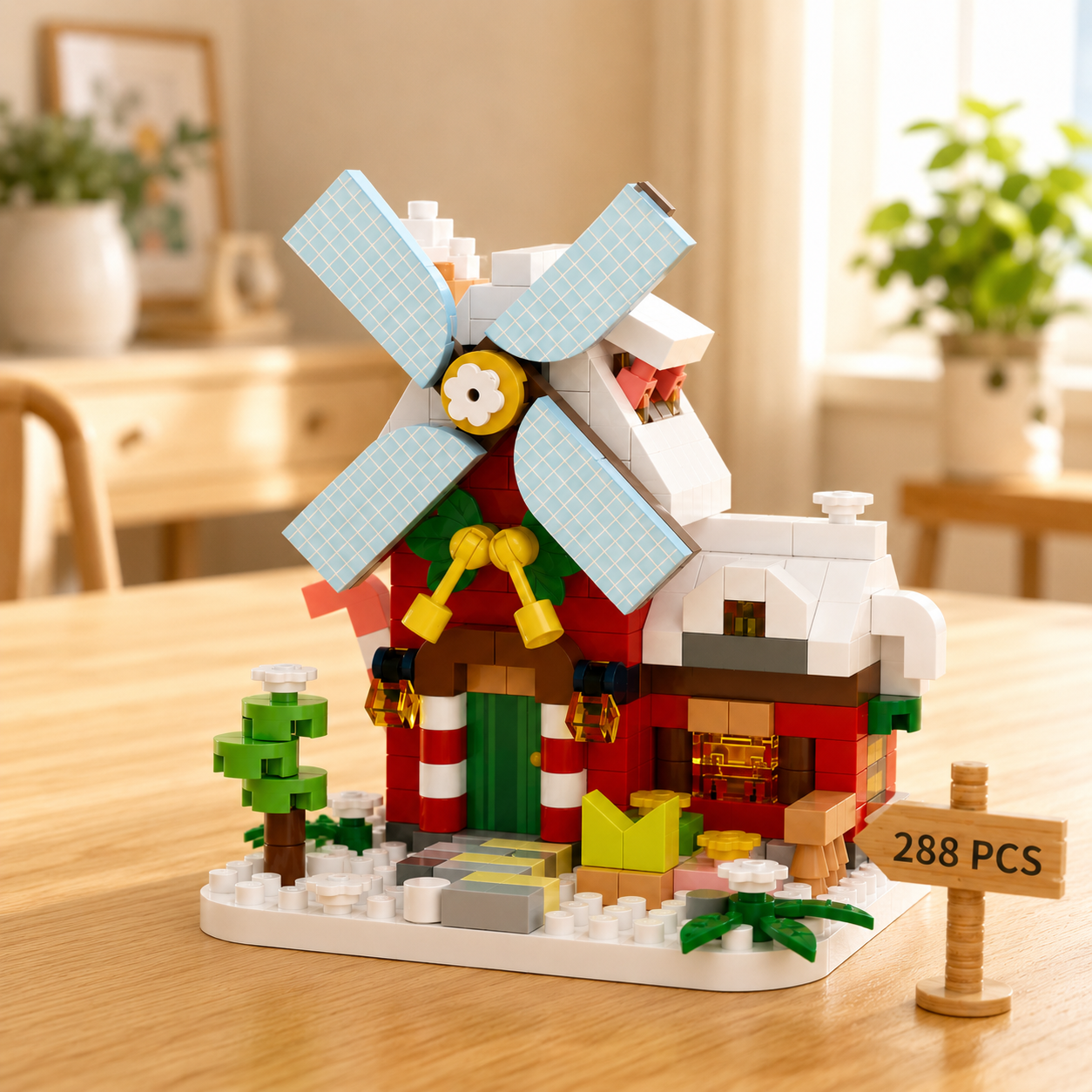 DIY Windmill Building Blocks – Luova ja haastava – Rakennuspalikkasarja