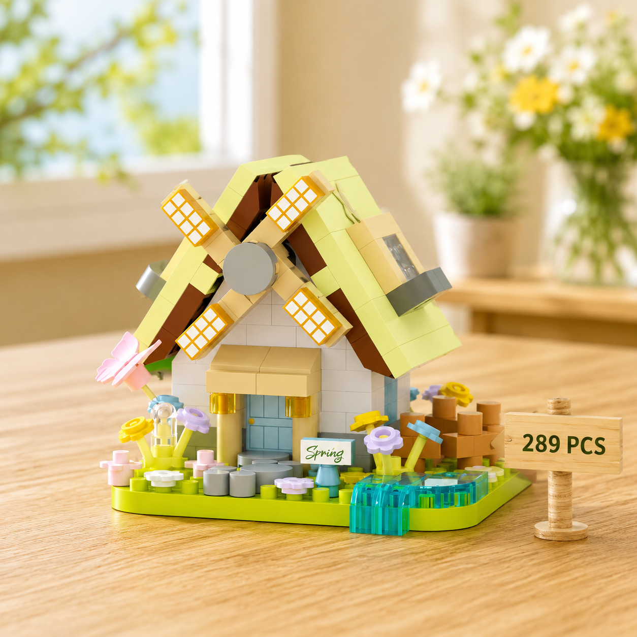 DIY Windmill Building Blocks – Luova ja haastava – Rakennuspalikkasarja