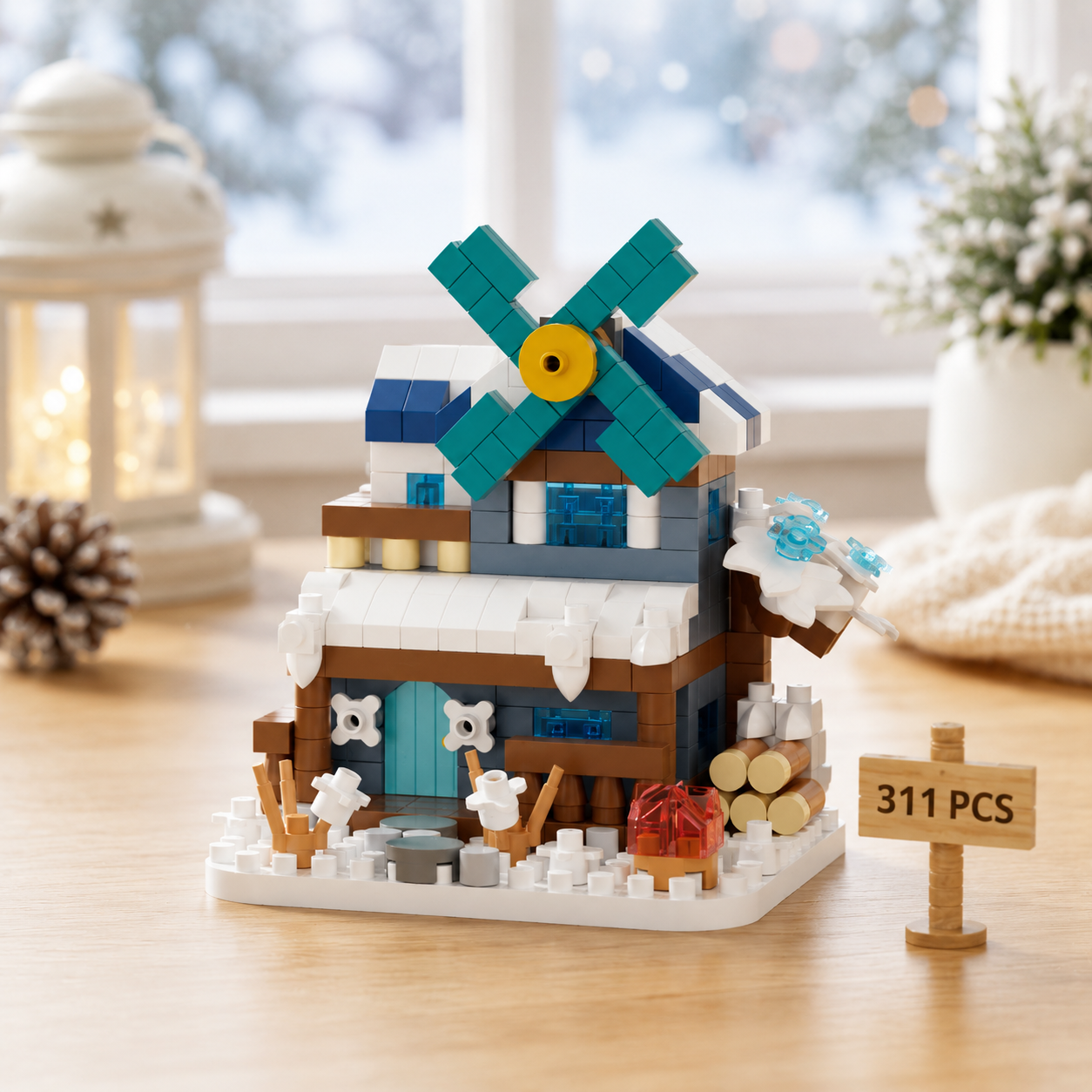 DIY Windmill Building Blocks – Luova ja haastava – Rakennuspalikkasarja