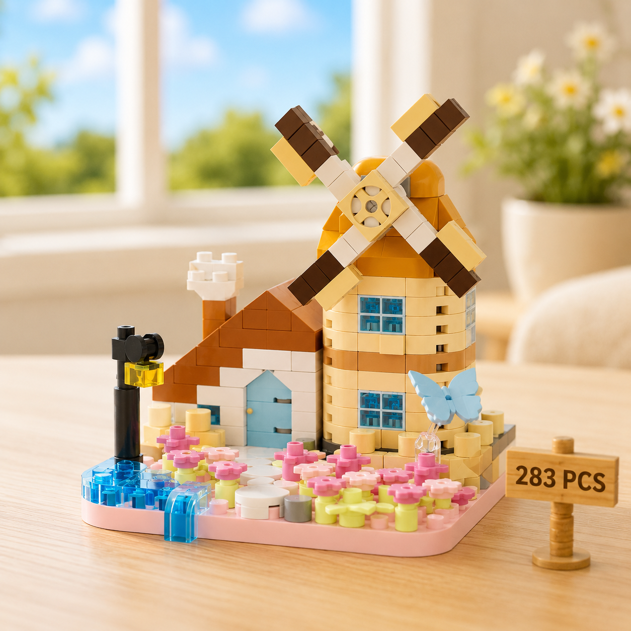 DIY Windmill Building Blocks – Luova ja haastava – Rakennuspalikkasarja