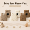 Baby Bear Fleece Vest – Lämmin ja pehmeä – Lasten karhuliivi