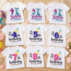 Birthday Graphic Tee – Söpö ja kevyt – Lasten syntymäpäivä-T-paita