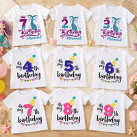 Thumbnail for Birthday Graphic Tee – Söpö ja kevyt – Lasten syntymäpäivä-T-paita