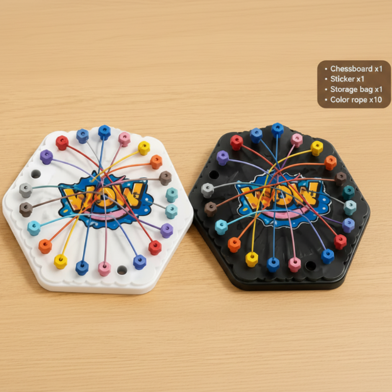 Color Rope Logic Game – Ajattelu & vuorovaikutus – Lautapeli