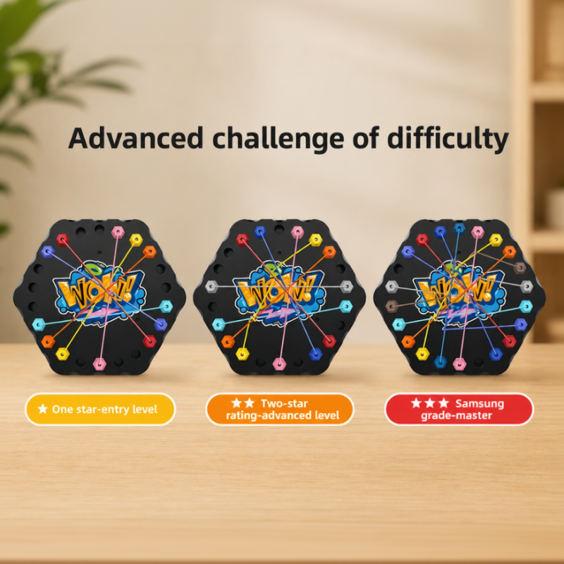 Color Rope Logic Game – Ajattelu & vuorovaikutus – Lautapeli