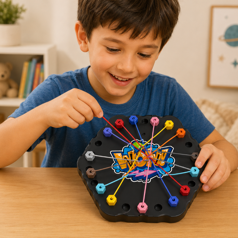Color Rope Logic Game – Ajattelu & vuorovaikutus – Lautapeli