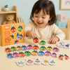 Wooden Letter Matching Game – Oppiminen ja leikki – Aakkospalapeli