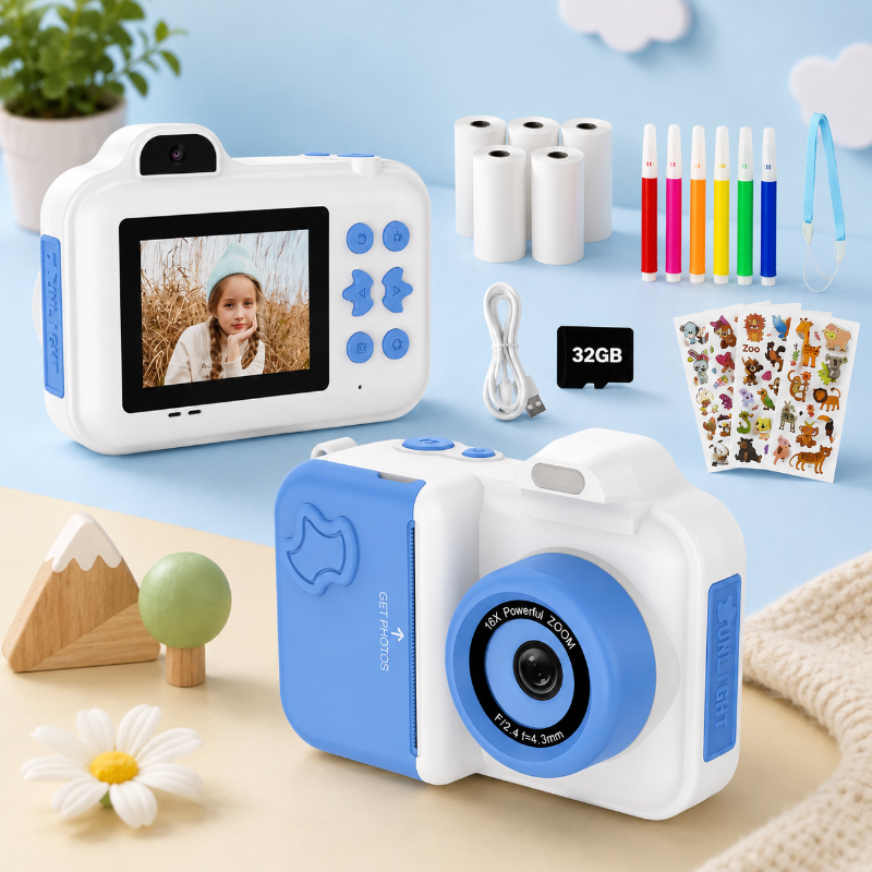 Instant Print Camera – Luova ja interaktiivinen – Instant-lastenkamera