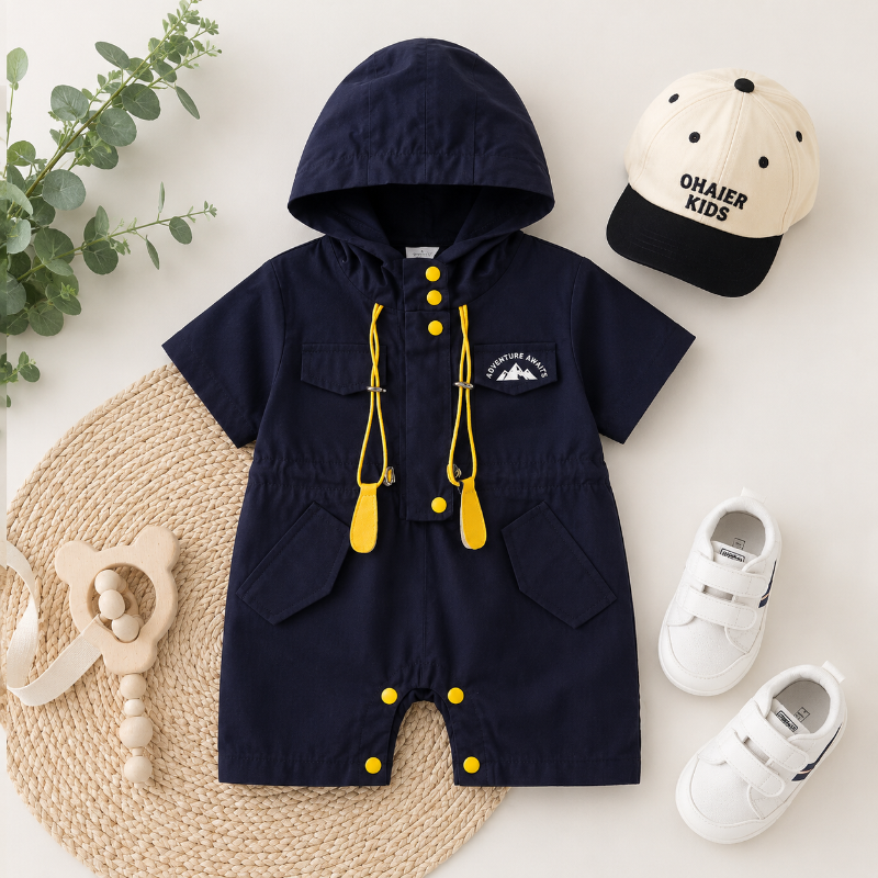 Mini Fashion™ - Viileä & kesäinen - vauvan haalari